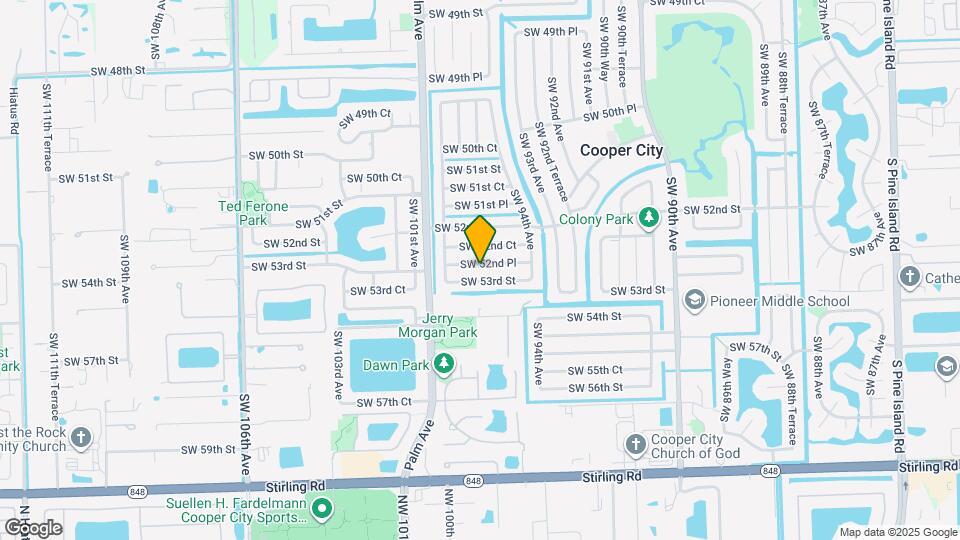 9444 SW 52nd Pl Map and Location Details