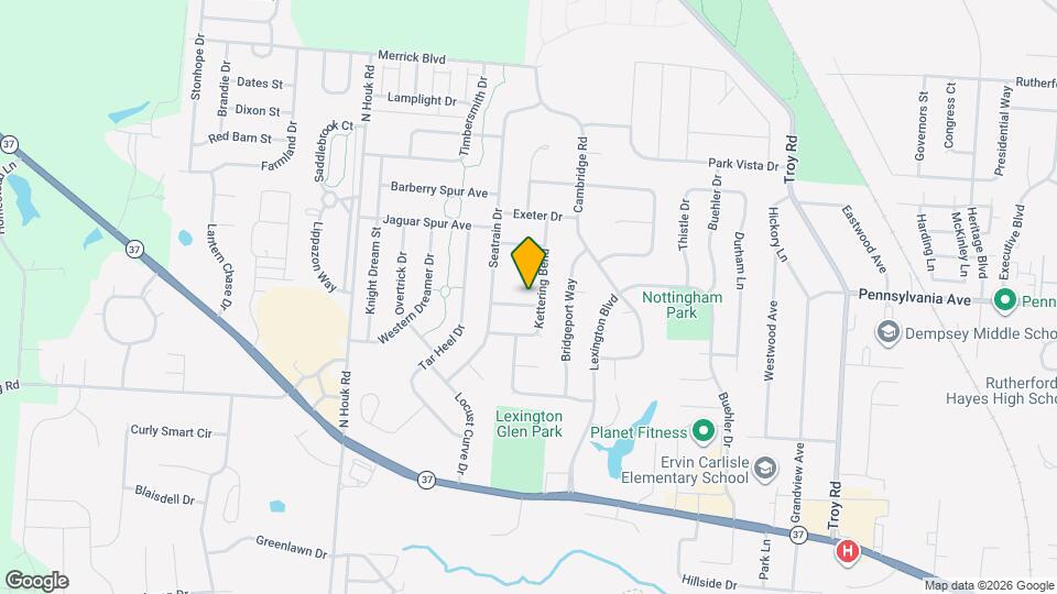 108 Camden Ln Mapa y Detalles de la Ubicación