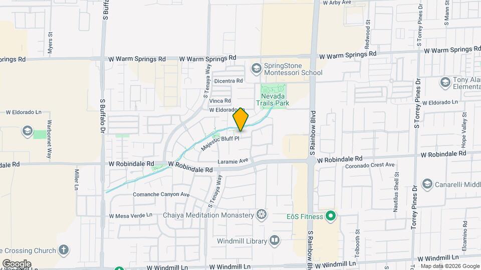 7583 Cactus Peak Ct Map and Location Details