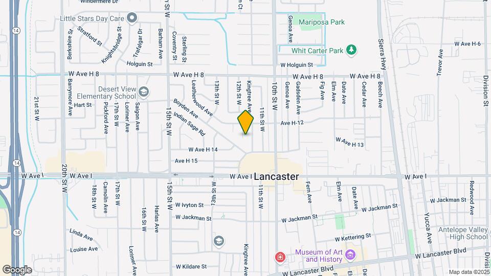 45308 12th St W Map and Location Details