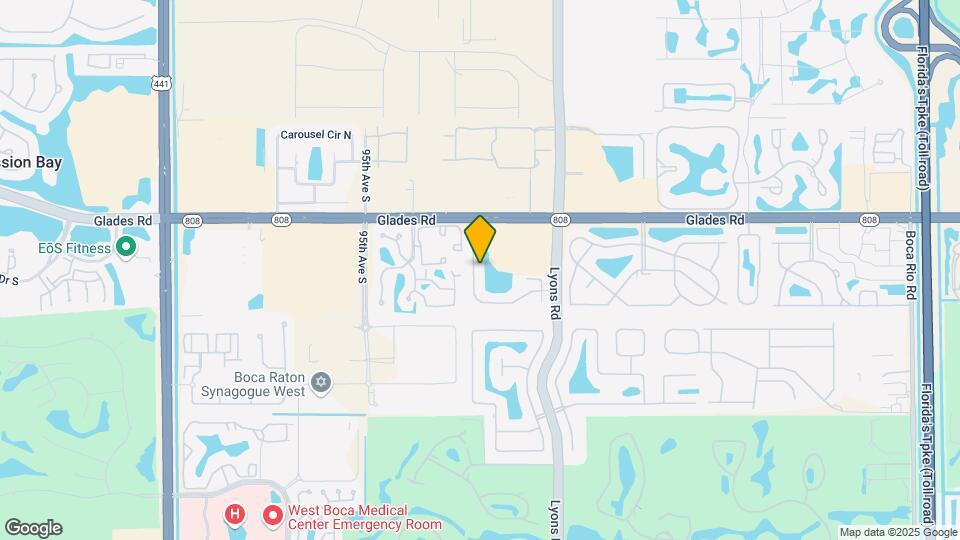 9151 Pine Springs Dr Map and Location Details