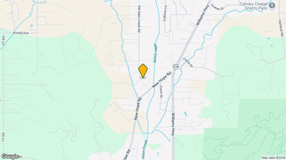 2639 SW Allen Creek Rd Map and Location Details