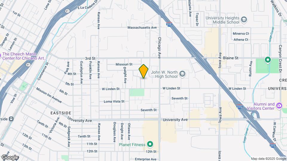 3452 Anderson Ave Map and Location Details