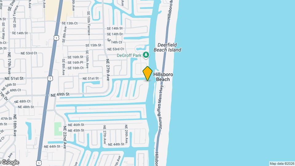 3180 NE 48th Ct Map and Location Details