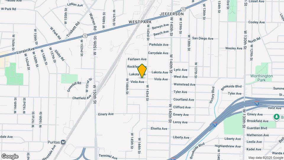 14314 Viola Ave Map and Location Details