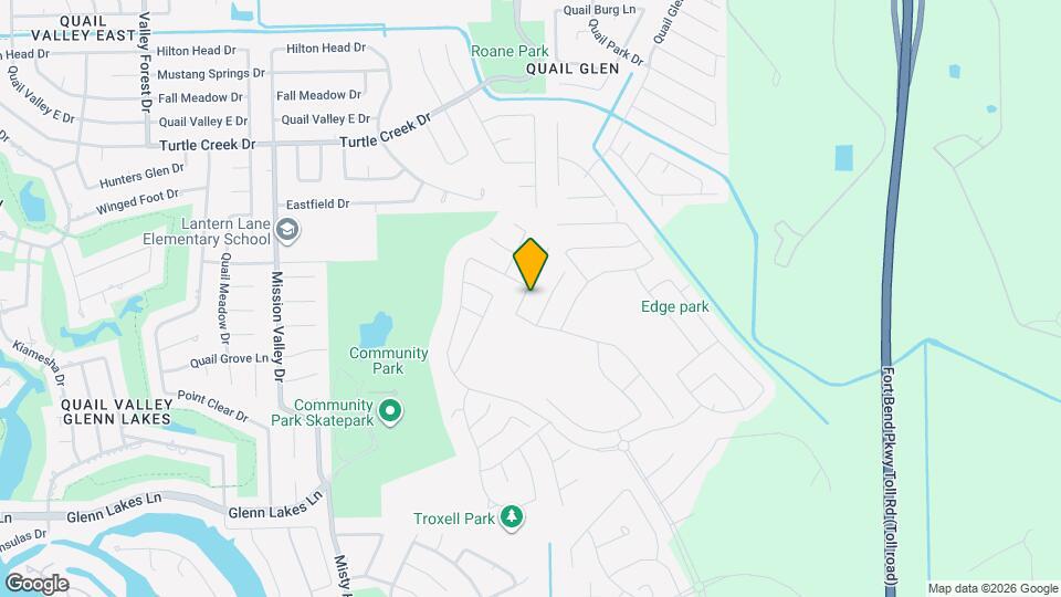 3507 Harper Mdw Ln Map and Location Details