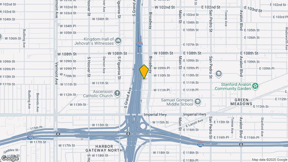 317 W 111th St Map and Location Details