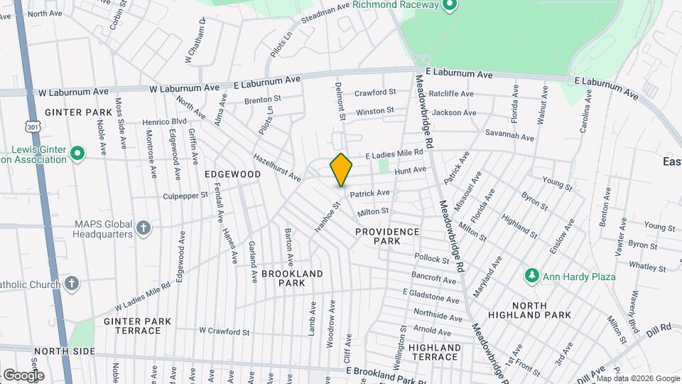 3301 Donnan St Map and Location Details