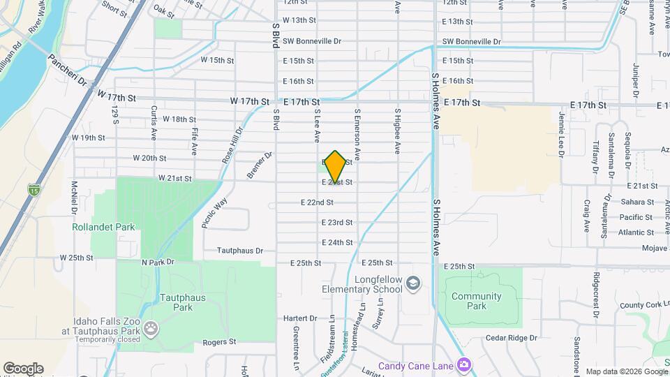 238 E 21st St Map and Location Details