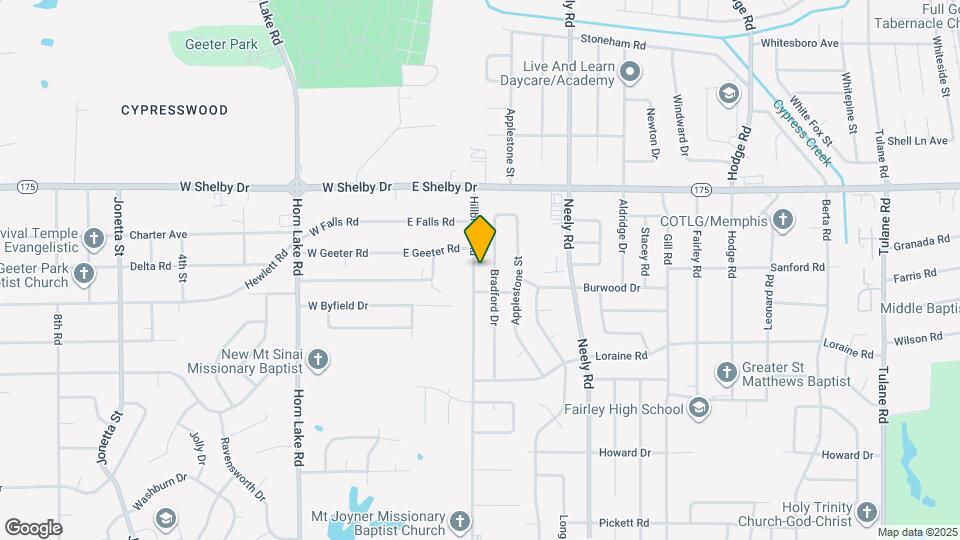 4780 Hillbrook Rd Map and Location Details