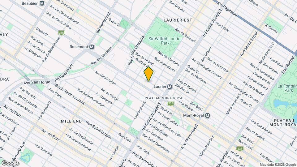 5152 Rivard St Map and Location Details