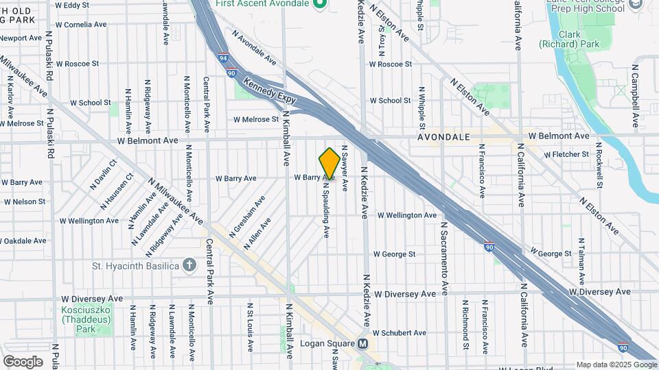 3051 N Spaulding Ave Map and Location Details