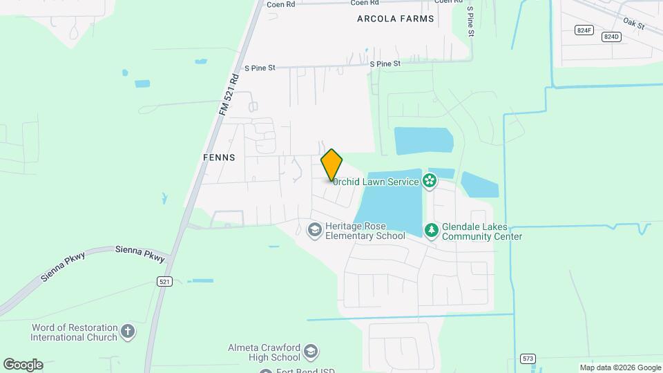 6803 Alamitos Ct Map and Location Details