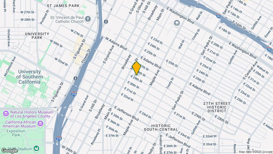 129 E 29th St Mapa y Detalles de la Ubicación