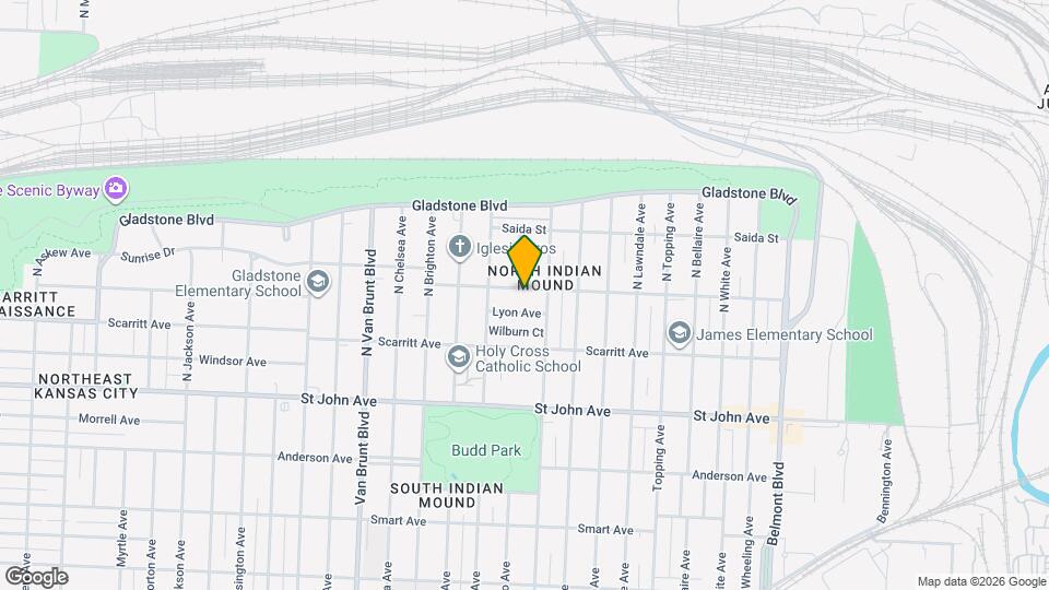 5229 Norledge Ave Map and Location Details