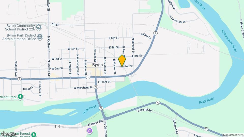 326 E 2nd St Mapa y Detalles de la Ubicación