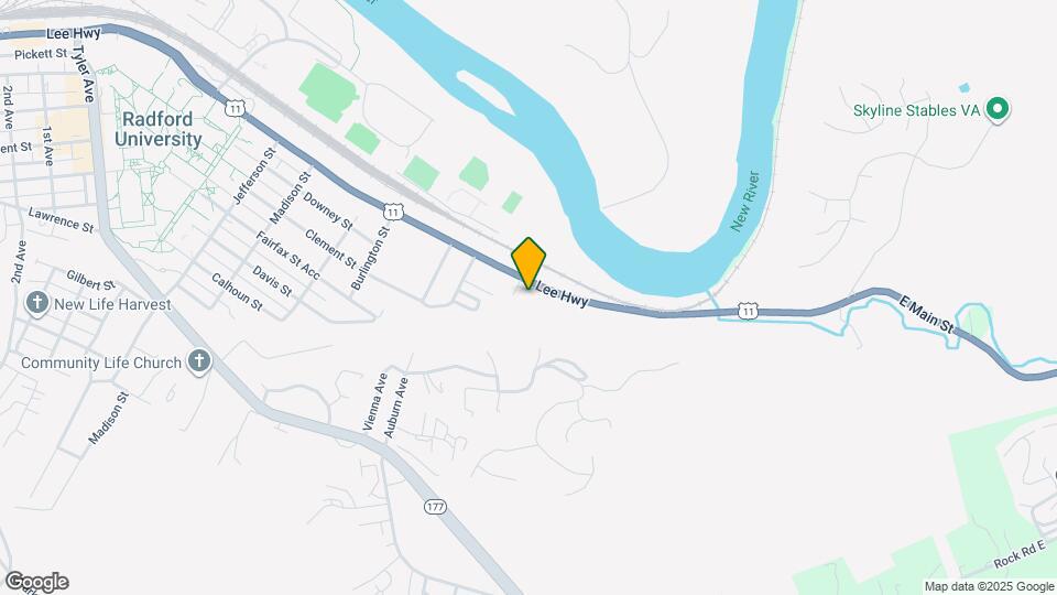 91 E Main St Map and Location Details