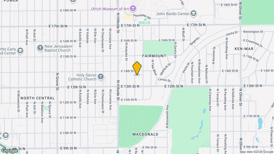 1432 Fairmount St Map and Location Details