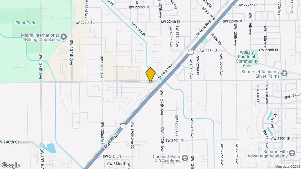 23225 SW 128th Ave Mapa y Detalles de la Ubicación