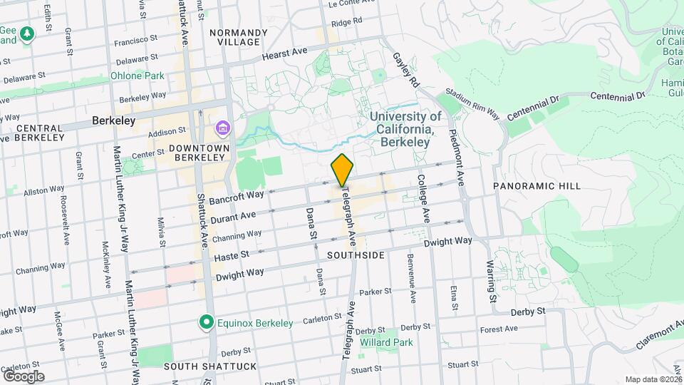 Spectra Southside (Student) Map and Location Details