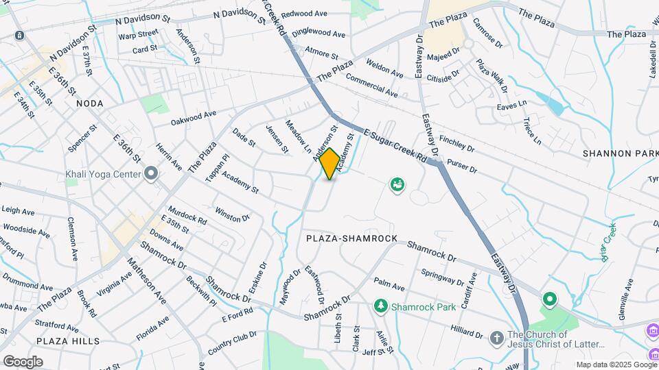 1825-1827 Academy St Map and Location Details