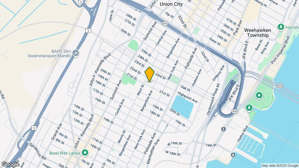 512 21st St Map and Location Details