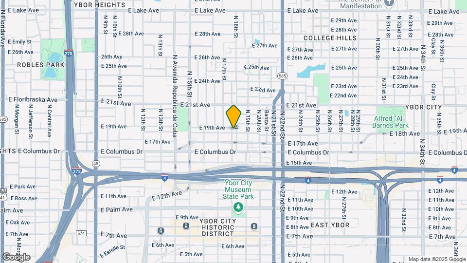 2813 N 18th St Map and Location Details