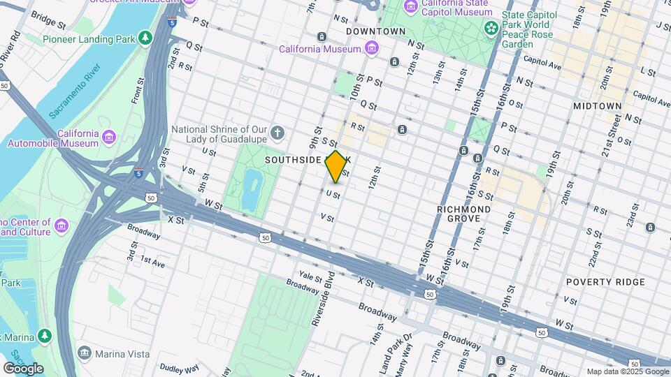 1017 U St Map and Location Details