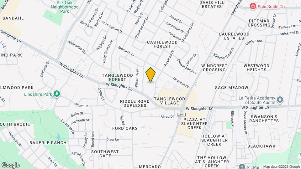 2305 Cedrick Cove Map and Location Details