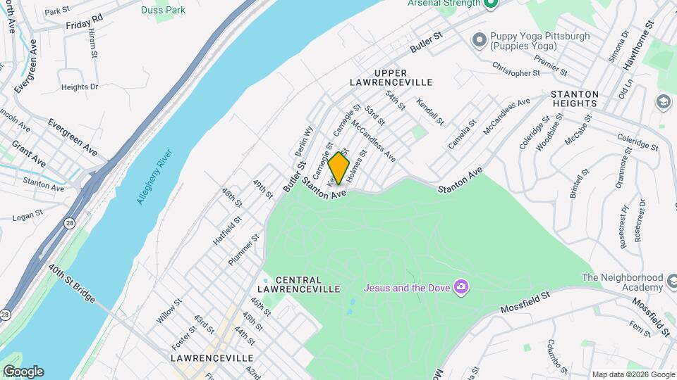 5161 Stanton Ave Map and Location Details