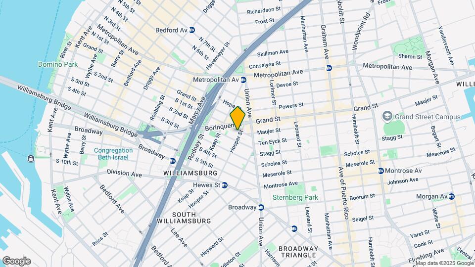 364 S 1st St Map and Location Details