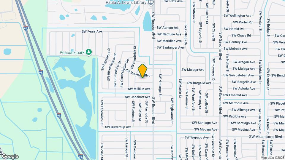 1761 SW Haylake Ave Map and Location Details