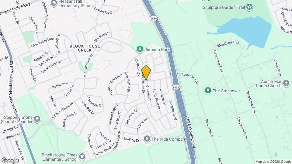2813 Greenlee Dr Map and Location Details
