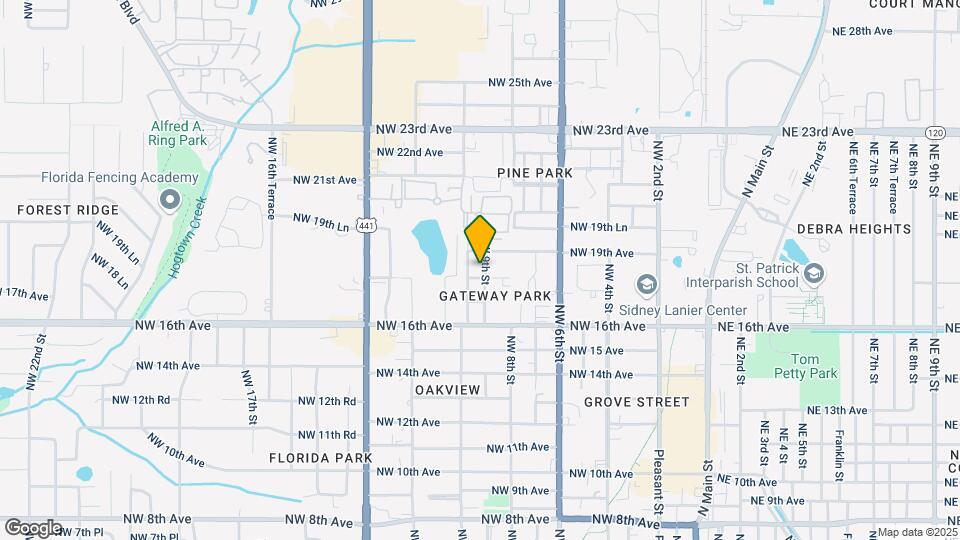 1808 NW 9th St Mapa y Detalles de la Ubicación