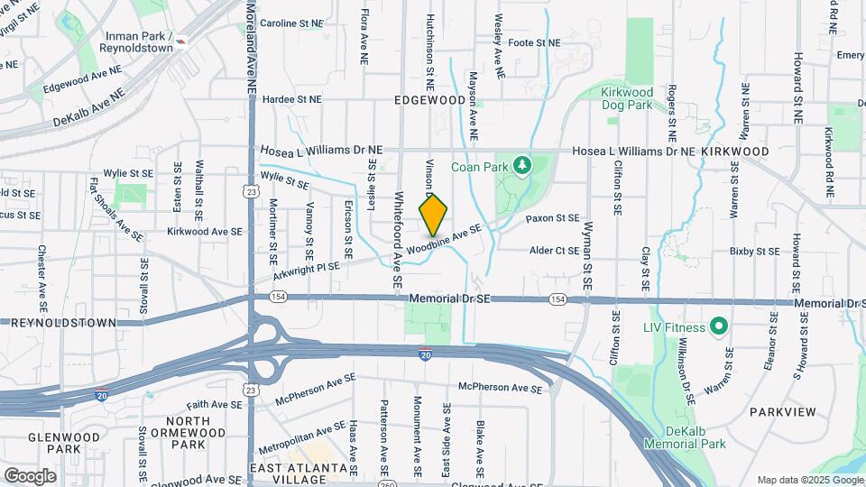 1428 Woodbine Ave SE Map and Location Details