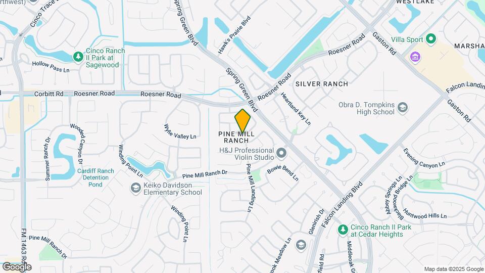 26503 Forest Pine Ln Map and Location Details