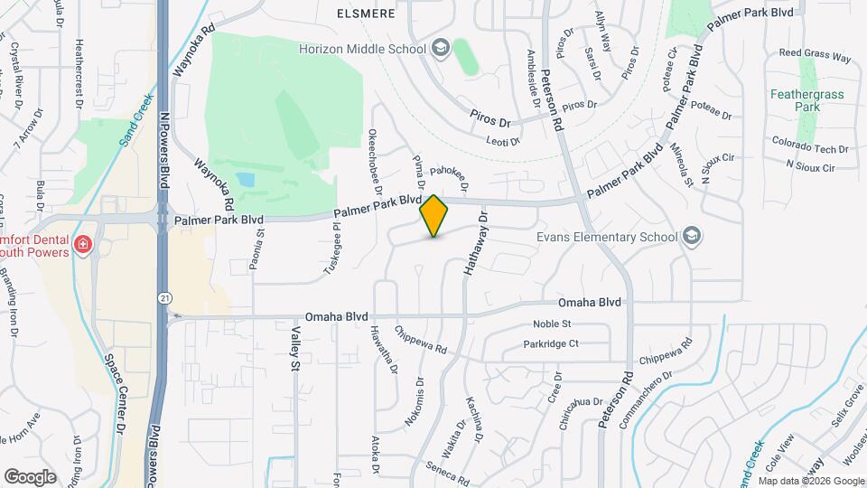 6475 Pawnee Cir Mapa y Detalles de la Ubicación