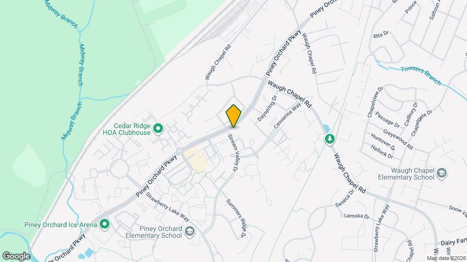 2406 Forest Edge Ct Map and Location Details