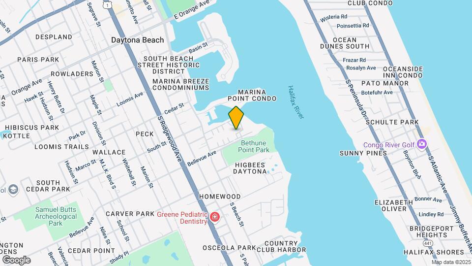 719 S Beach St Map and Location Details