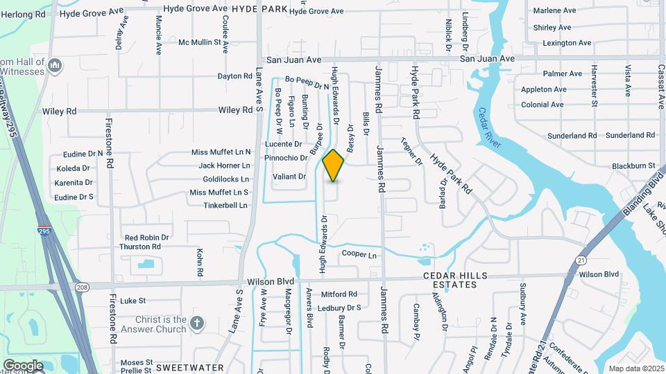 2350 Betsy Dr Map and Location Details