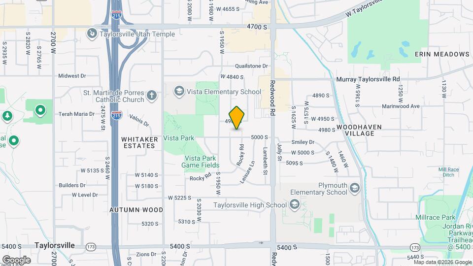 1802 W 5000 S, Unit Unit 1 Map and Location Details