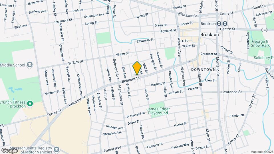 237 Belmont St, Unit 3 Map and Location Details