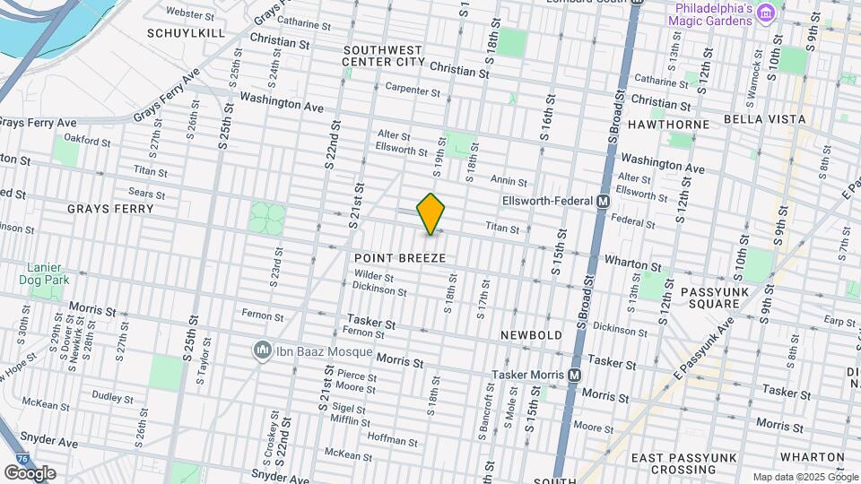 1317 S 19th St Mapa y Detalles de la Ubicación