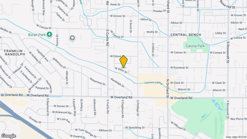 5524 W Sites Dr Map and Location Details