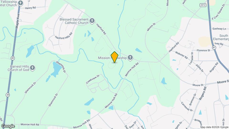 5405 Henley Ridge Dr Map and Location Details