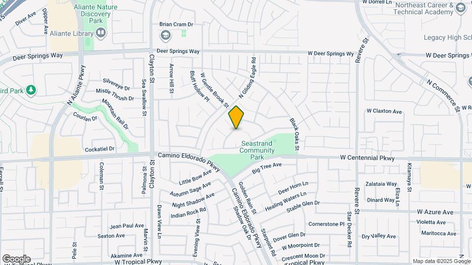 6464 N Gentle Falls Ln Map and Location Details