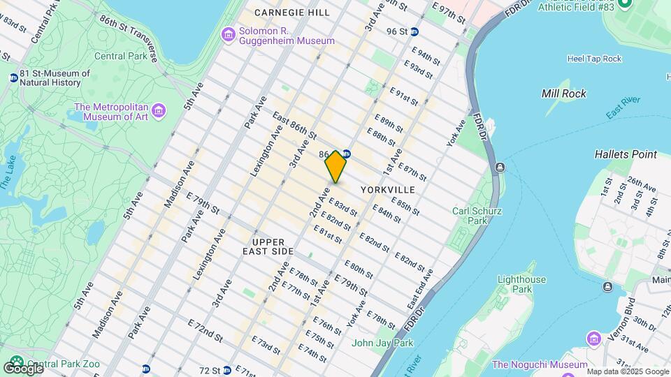 316 E 84th St-Unit -#R3 Mapa y Detalles de la Ubicación