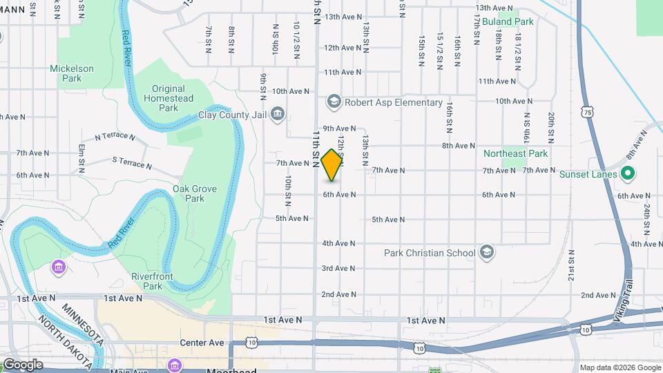 605 12th St N Map and Location Details