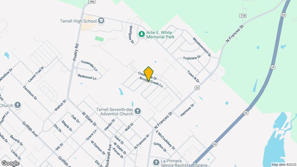 245 Willow Creek Ln Map and Location Details