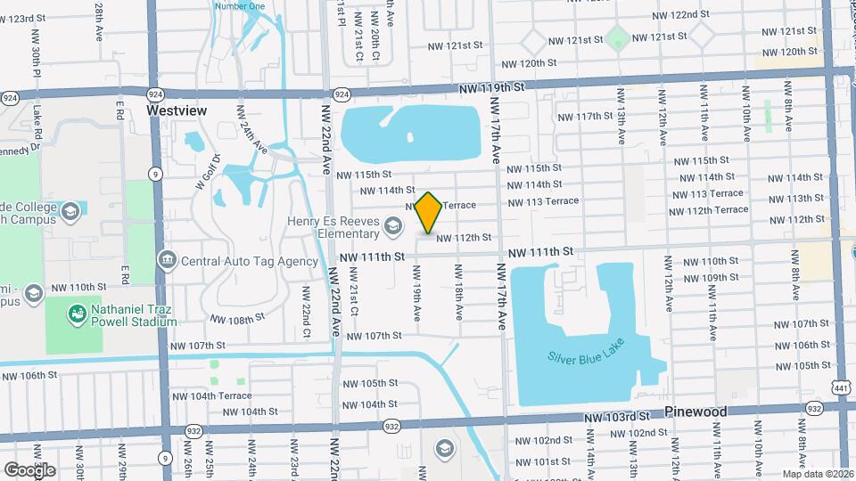 1878 NW 112th St Mapa y Detalles de la Ubicación